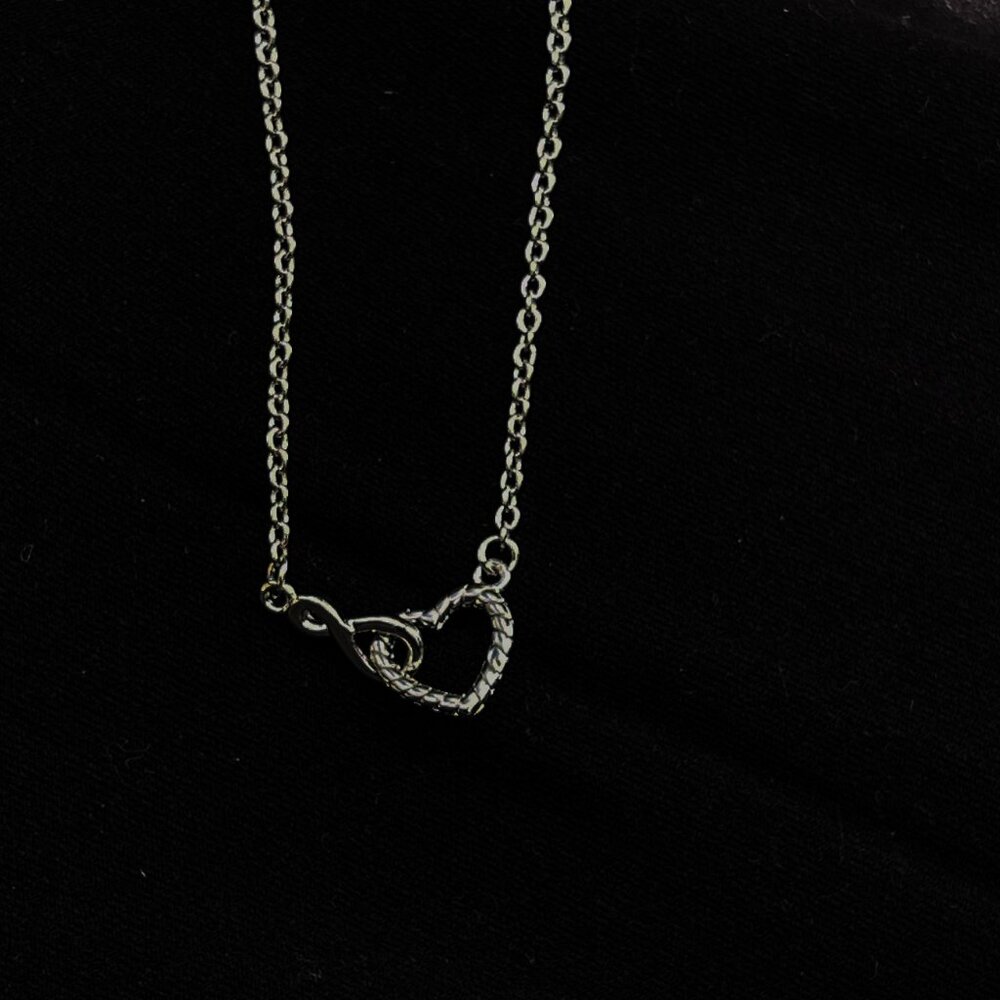 Heart stainless steel necklace - Picture 5 of 5